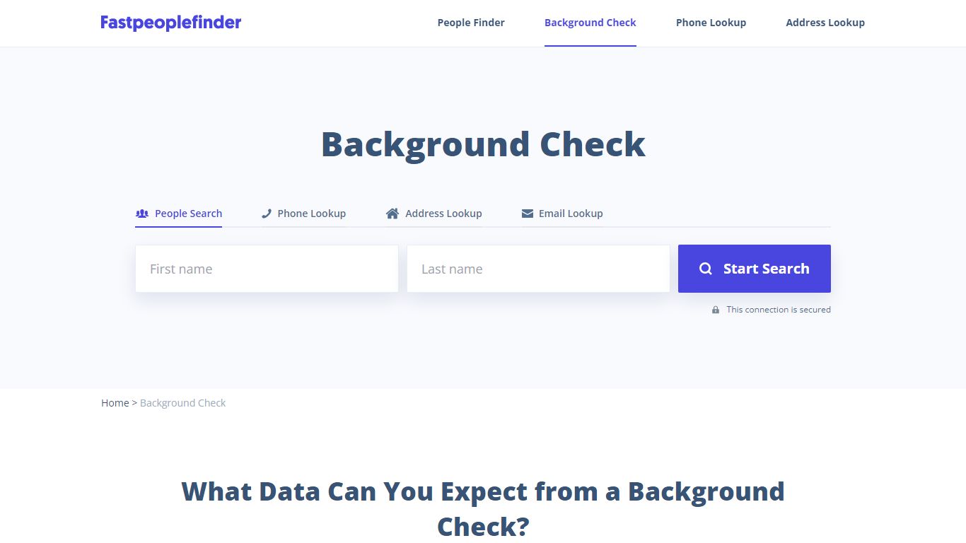 Best Online Background Check & Search | Fast People Finder